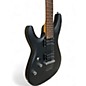 Used Schecter Guitar Research C6 Deluxe Satin Black Solid Body Electric Guitar