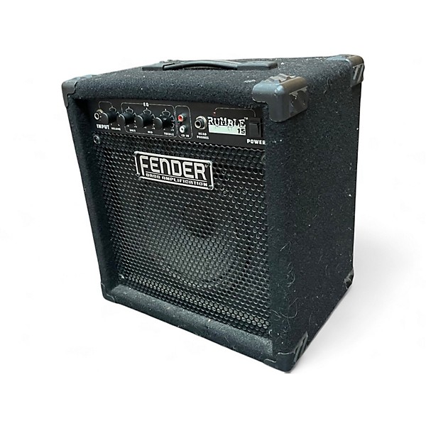 Used Fender Rumble 15 15W 1X8 Bass Combo Amp