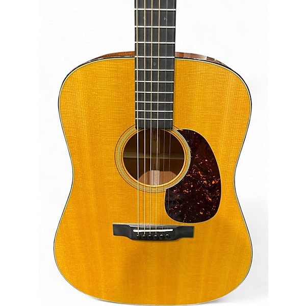 Used Martin D18 Natural Acoustic Guitar