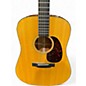 Used Martin D18 Natural Acoustic Guitar