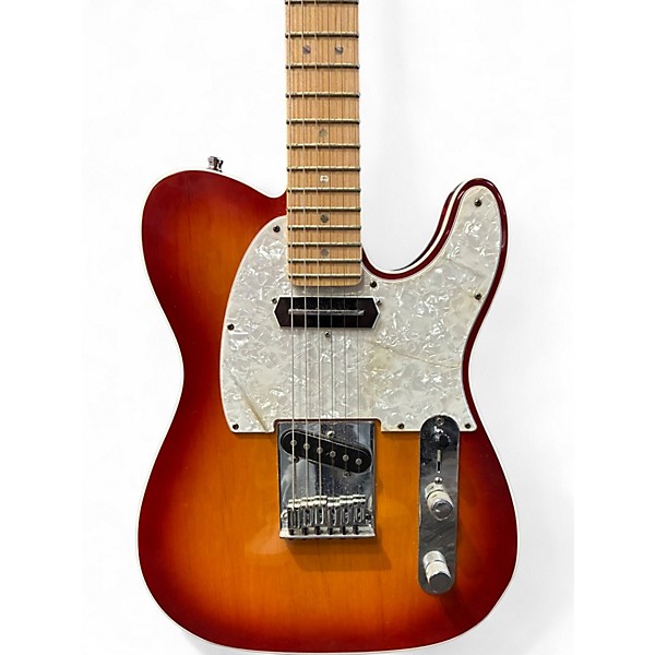 Used Fender American Deluxe Telecaster 2 Color Sunburst Solid Body Electric Guitar