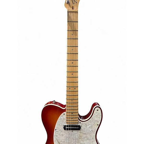 Used Fender American Deluxe Telecaster 2 Color Sunburst Solid Body Electric Guitar