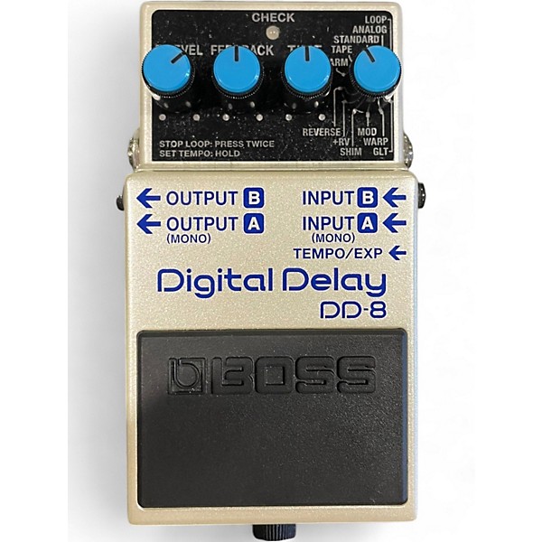 Used BOSS DD-8 Effect Pedal