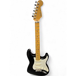 Vintage 1987 Fender PLUS STRATOCASTER Black Solid Body Electric Guitar