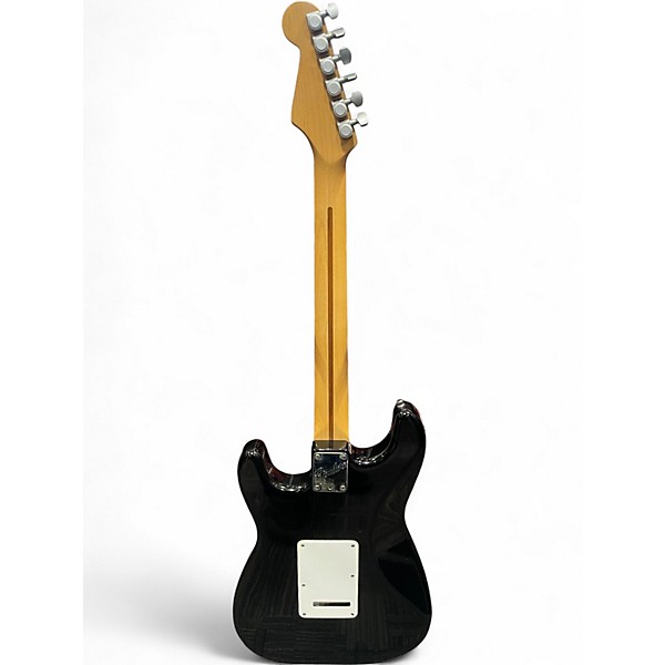 Vintage 1987 Fender PLUS STRATOCASTER Black Solid Body Electric Guitar