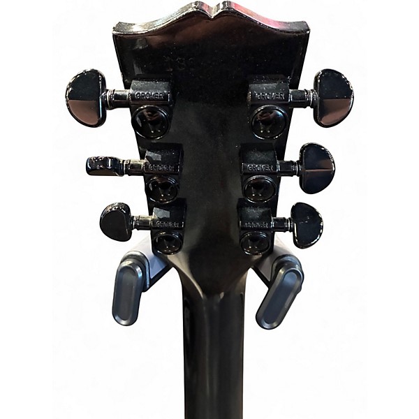 Used Gibson ES335 Dot Reissue Trans Black Hollow Body Electric Guitar