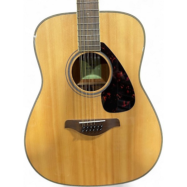 Used Yamaha fg820-12 Natural 12 String Acoustic Guitar