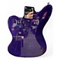 Used East Coast  J-Style Purple Solid Body Electric Guitar