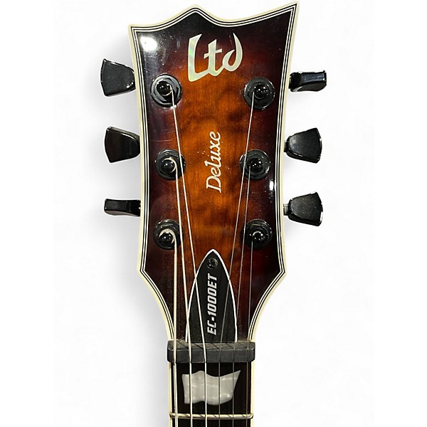 Used ESP EC1000 Evertune Sunburst Solid Body Electric Guitar