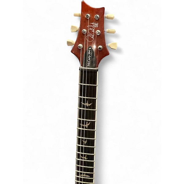 Used 2023 PRS SE Singlecut McCarty 594 Amber Solid Body Electric Guitar