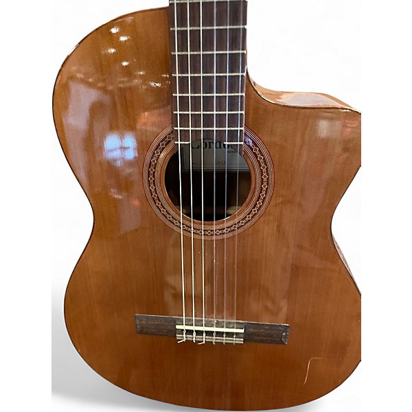 Used 2017 Cordoba C5CE DARK NATURAL Classical Acoustic Electric Guitar