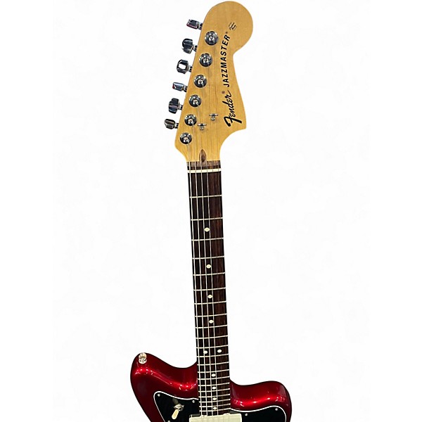 Used Fender Limited Edition American Standard Jazzmaster With Bigsby Vib Candy Apple Red Metallic Solid Body Electric Guitar