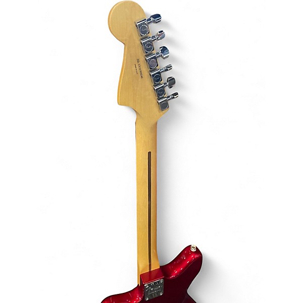 Used Fender Limited Edition American Standard Jazzmaster With Bigsby Vib Candy Apple Red Metallic Solid Body Electric Guitar