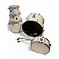 Used SONOR 4 Piece AQ1 WHITE Drum Kit thumbnail