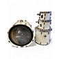 Used SONOR 4 Piece AQ1 WHITE Drum Kit