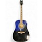 Used Randy Jackson Studio Series Blue Acoustic Guitar thumbnail