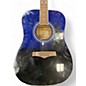 Used Randy Jackson Studio Series Blue Acoustic Guitar
