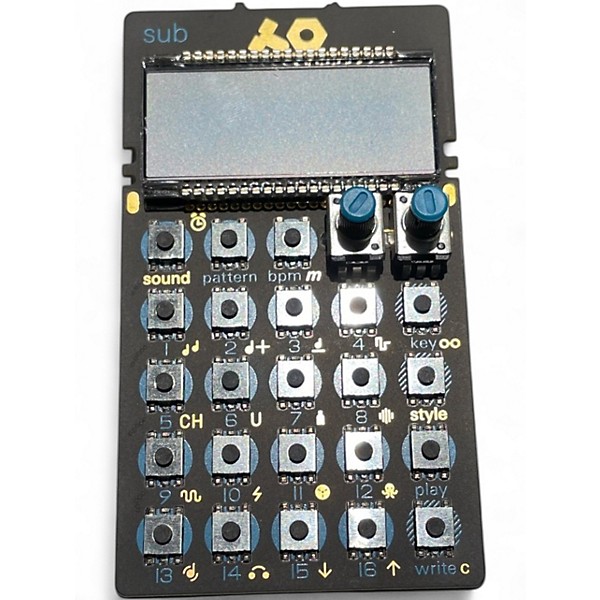 Used Teenage Engineering pocket operator sub Synthesizer