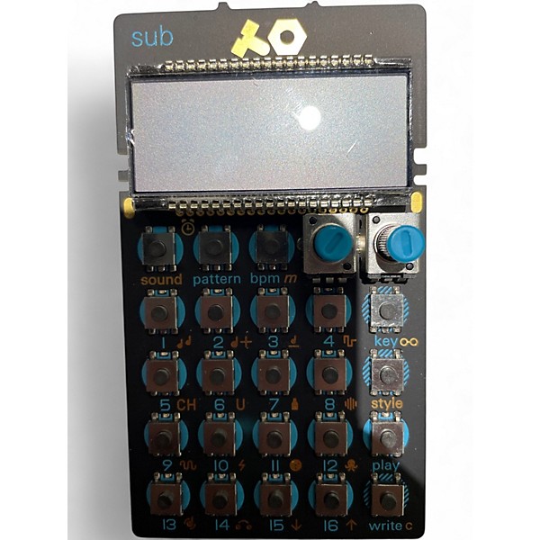 Used Teenage Engineering pocket operator sub Synthesizer