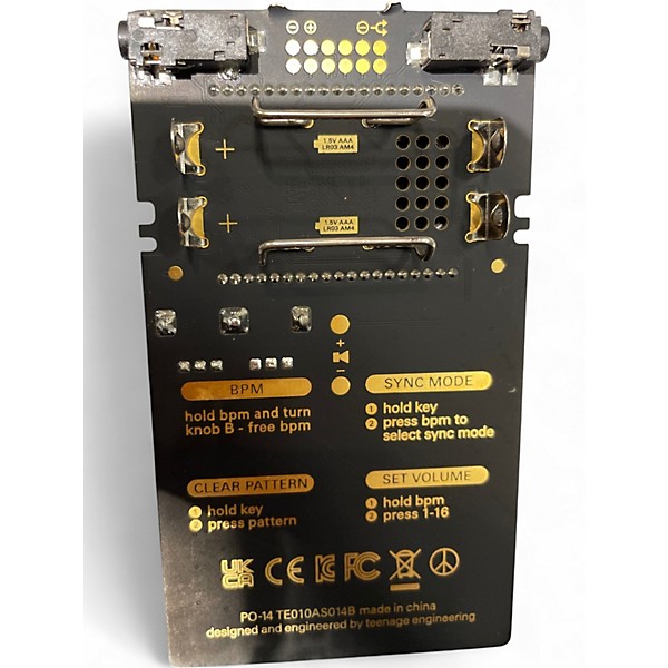 Used Teenage Engineering pocket operator sub Synthesizer