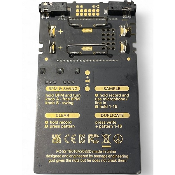 Used Teenage Engineer Pocket Operator KO Synthesizer