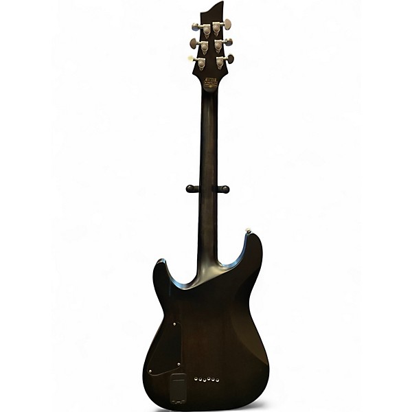 Used Schecter Guitar Research C1 Platinum GREY Solid Body Electric Guitar