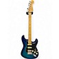 Used Fender Limited Edition Player Stratocaster HSS Plus Top Blue Burst Solid Body Electric Guitar thumbnail