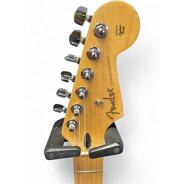 Used Fender Limited Edition Player Stratocaster HSS Plus Top Blue Burst Solid Body Electric Guitar
