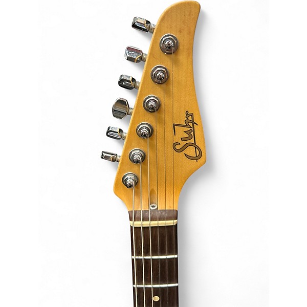 Used Suhr CLASSIC S Orange Solid Body Electric Guitar