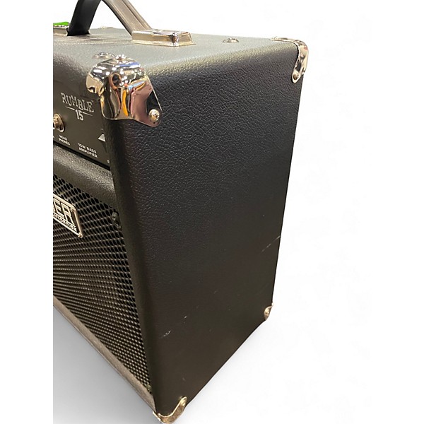 Used Fender Rumble 15 15W 1X8 Bass Combo Amp