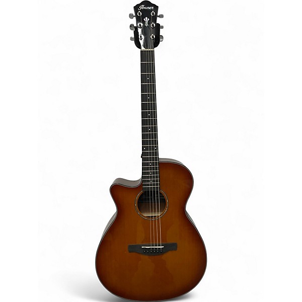 Used Ibanez AEG58L Antique Natural Acoustic Electric Guitar