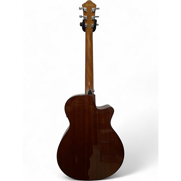 Used Ibanez AEG58L Antique Natural Acoustic Electric Guitar
