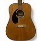 Used Fender CD60 Dreadnought Natural Acoustic Guitar