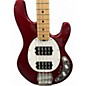 Used Sterling by Music Man Ray4 Metallic Red Electric Bass Guitar