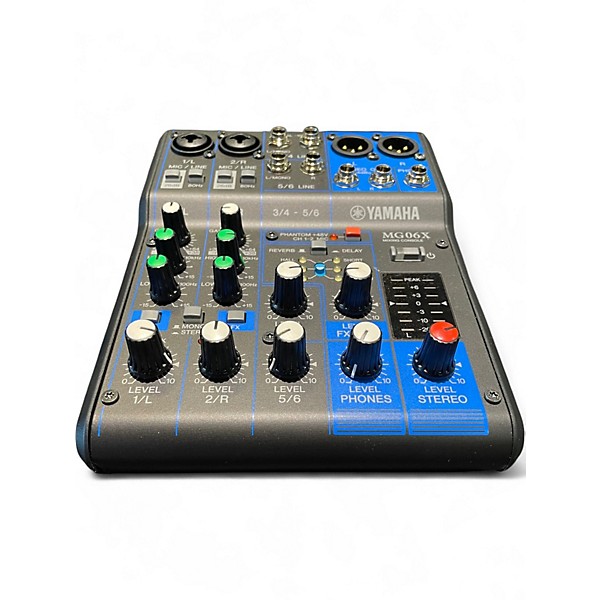 Used Yamaha MG06X Unpowered Mixer