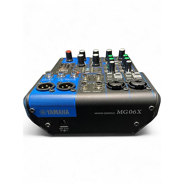 Used Yamaha MG06X Unpowered Mixer