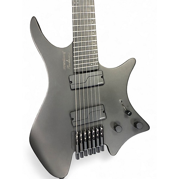 Used strandberg Boden Metal NX7 Black Granite Solid Body Electric Guitar