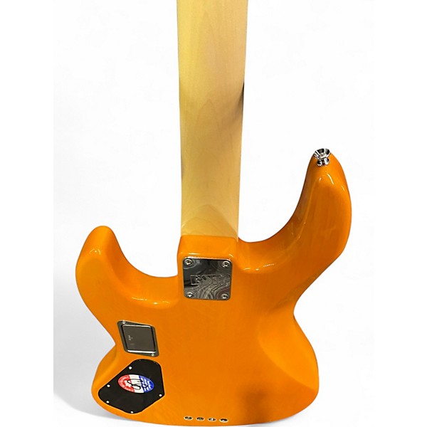 Used ESP LTD Elite J4 Amber Electric Bass Guitar