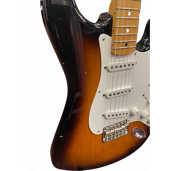 Used 2014 Fender 60th Anniversary Broadcaster 2 Tone Sunburst Solid Body Electric Guitar