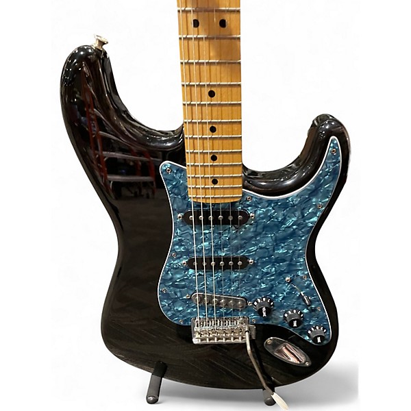 Used Fender Player Stratocaster HSS Black Solid Body Electric Guitar