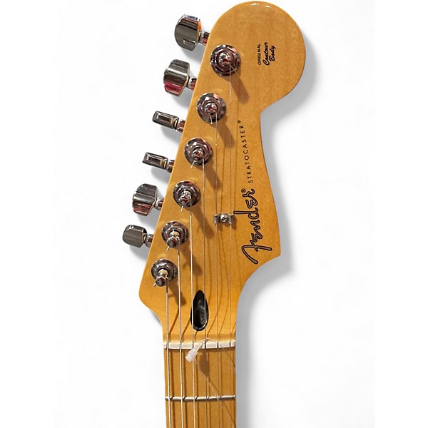 Used Fender Player Stratocaster HSS Black Solid Body Electric Guitar