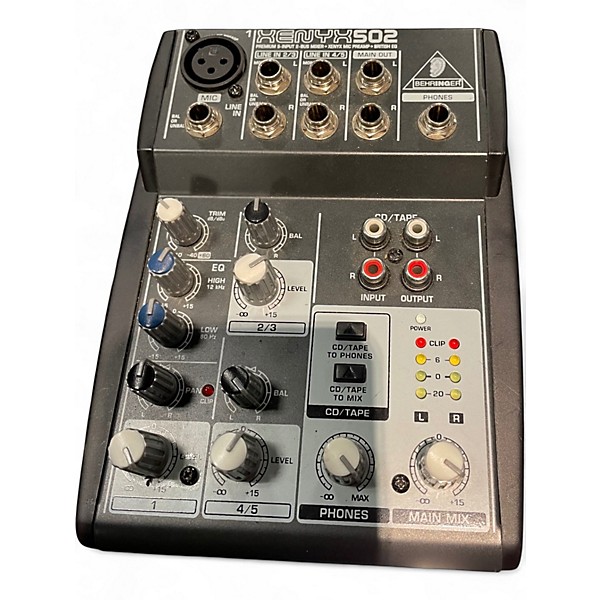 Used Behringer XENYX502 Unpowered Mixer