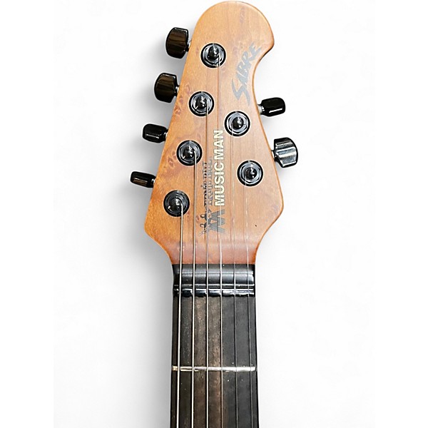 Used Ernie Ball Music Man Sabre Artist Series Rabea Massaad Emerald Hill Burst Solid Body Electric Guitar