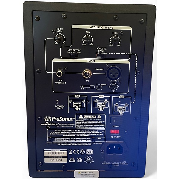 Used PreSonus Eris E5 Powered Monitor