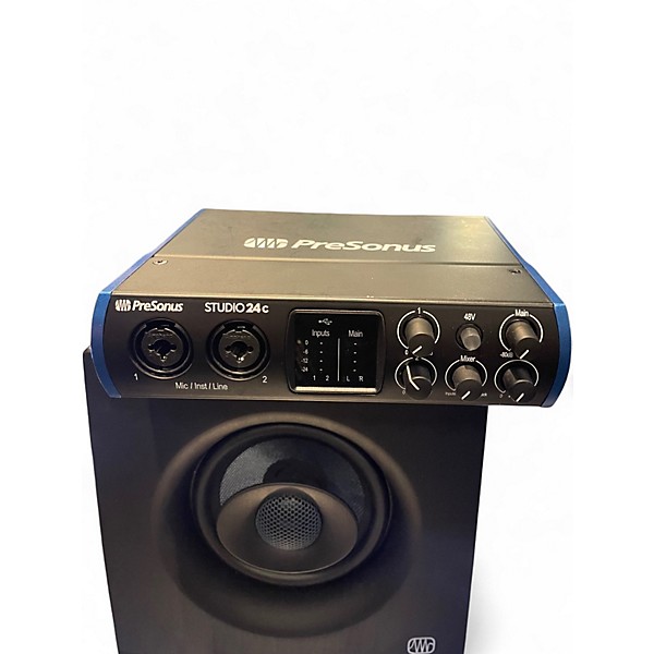 Used PreSonus  studio 24c Audio Interface
