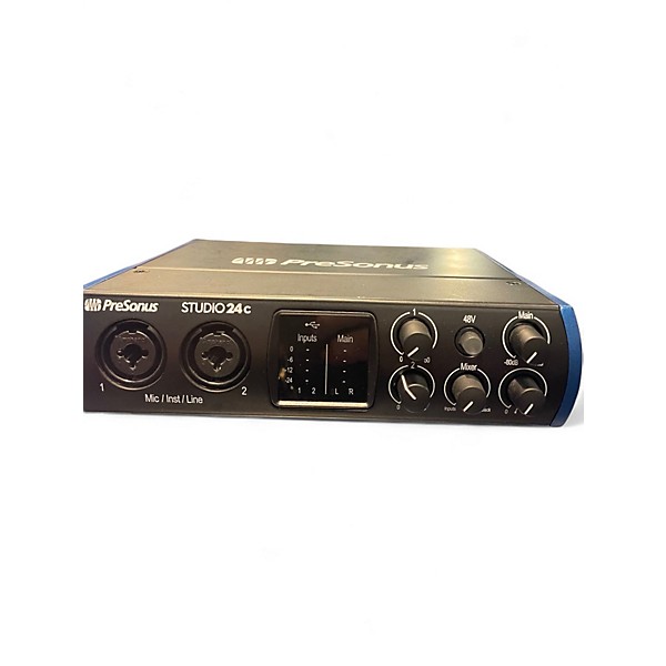 Used PreSonus  studio 24c Audio Interface