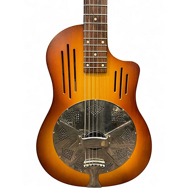 Used 2004 National Radio Tone Bendaway 2 Color Sunburst Acoustic Electric Guitar