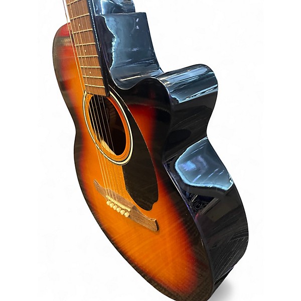 Used Fender FA135CE Concert 2 Color Sunburst Acoustic Electric Guitar