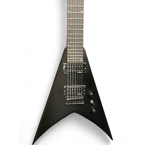 Used Jackson js22-7 kv Satin Black Solid Body Electric Guitar