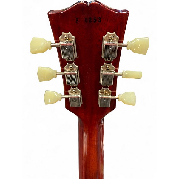 Used Gibson 1958 Reissue Les Paul Flame Top Heritage Cherry Sunburst Solid Body Electric Guitar